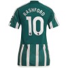 Original Fußballtrikot Manchester United Rashford 10 Auswärtstrikot 2023-24 Für Damen